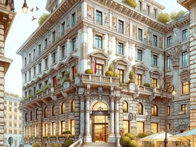 Отель 3* в центре Рима, Термини