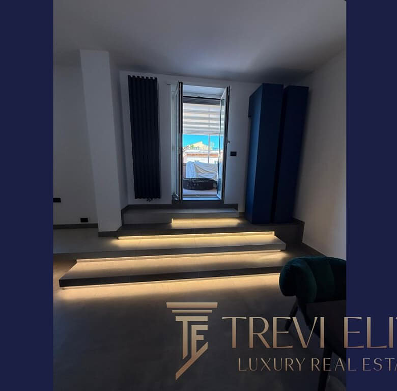 Высококачественный интерьер современного апартамента с панорамным видом и стильной архитектурой, идеально подходит для элитной недвижимости и роскошных жилых проектов.