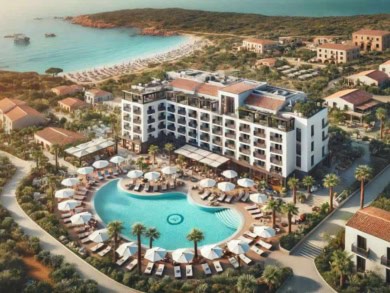 Отель 4* у побережья Коста Смеральда, Сардиния