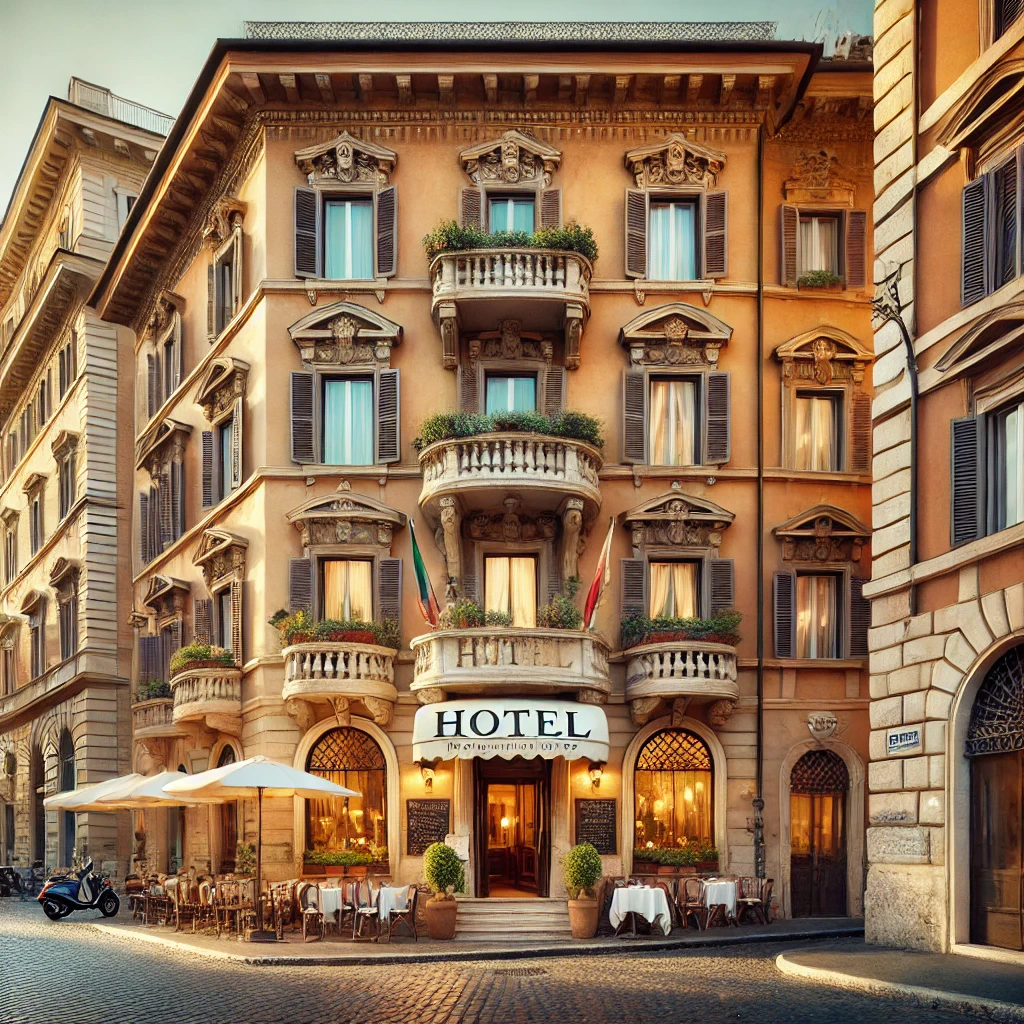 hotel 3 for sale rome monti