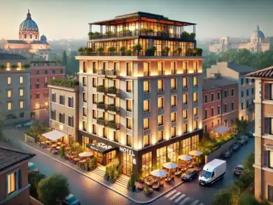 hotel 3 for sale in rome kupit otel v rime