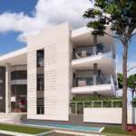 Современный элитный жилой комплекс с просторными квартирами и панорамными террасами, окружённый зеленью и живописными пейзажами, идеально подходит для роскошной жизни.