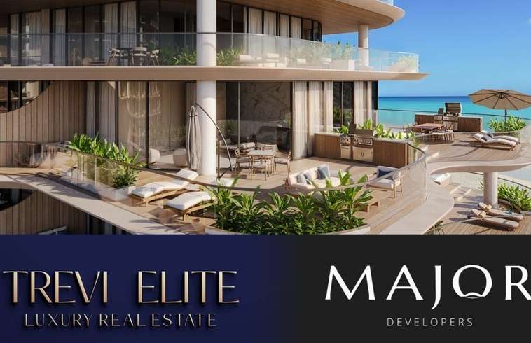 Эксклюзивная современная вилла на берегу моря с просторными террасами, панорамными окнами и шикарным видом на океан, предлагающая роскошную жизнь у моря.