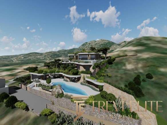 Уникальный проект роскошного испанского особняка на живописном холме с панорамным видом на природу. Современный дизайн, просторные террасы и частный бассейн создают атмосферу элитного загородного отдыха.