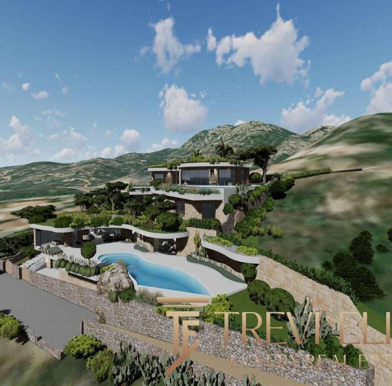 Уникальный проект роскошного испанского особняка на живописном холме с панорамным видом на природу. Современный дизайн, просторные террасы и частный бассейн создают атмосферу элитного загородного отдыха.