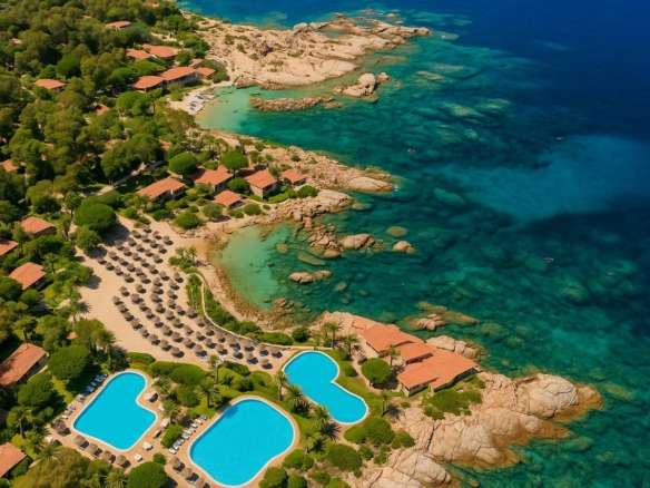 Элитный прибрежный курорт с бассейнами, зелеными зонами и видом на море, эксклюзивное предложение недвижимости от агентства Треви Элит.