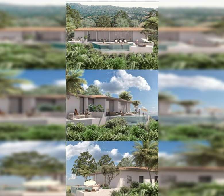 Элитные итальянские виллы с панорамным видом и современным дизайном для престижной собственности.