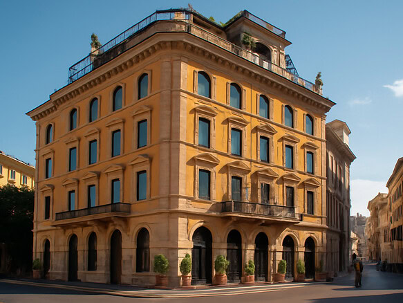 otel v istoricheskom zentre rima prodazha