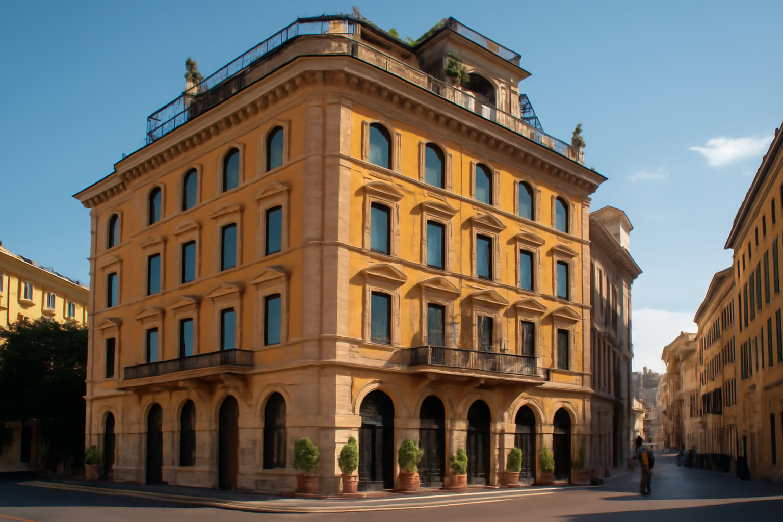 otel v istoricheskom zentre rima prodazha