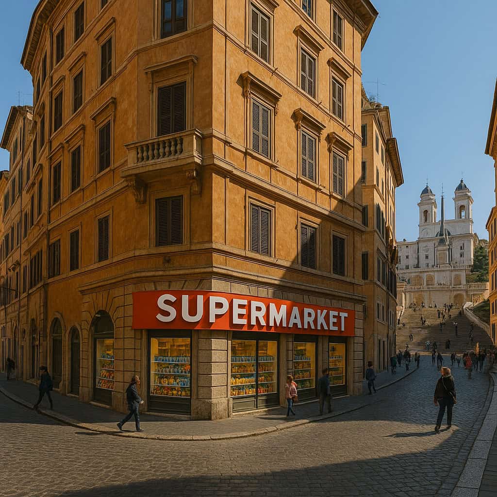 supermarket s arendatorom v rime prodazha