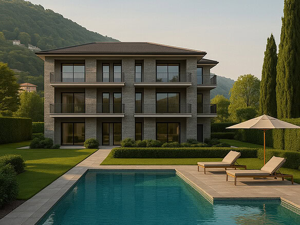 villa otel ozero como italia prodazha