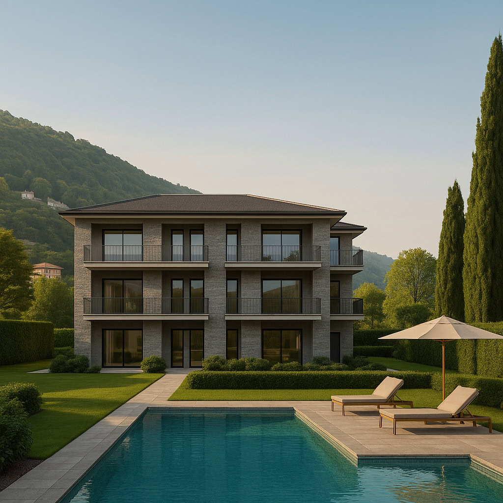 villa otel ozero como italia prodazha