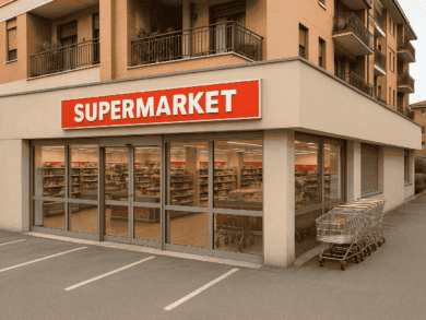 kommercheskoe pomeshenie s arendatorom rim italia