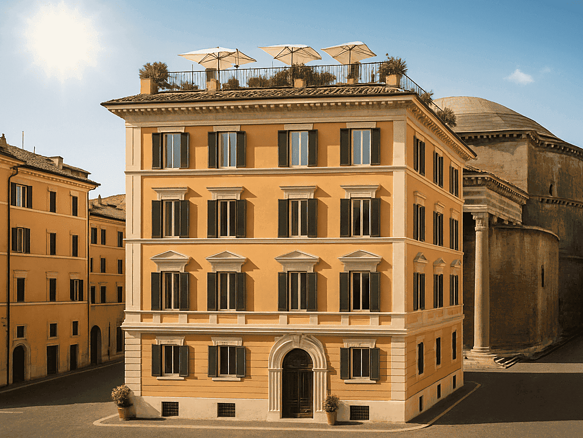 mini otel v zentre rima investizii