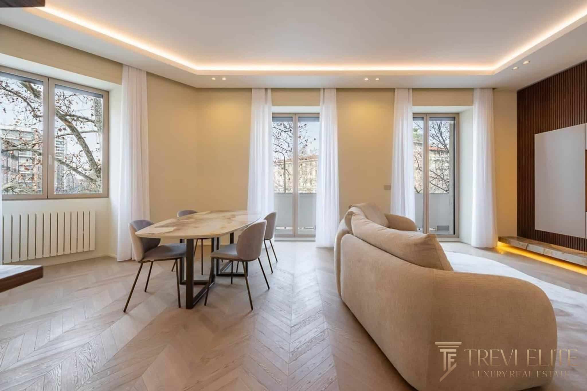 apartment campione ditalia dining room 1