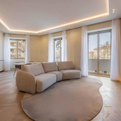 apartment campione ditalia living room 1
