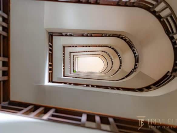 apartment campione ditalia staircase 1