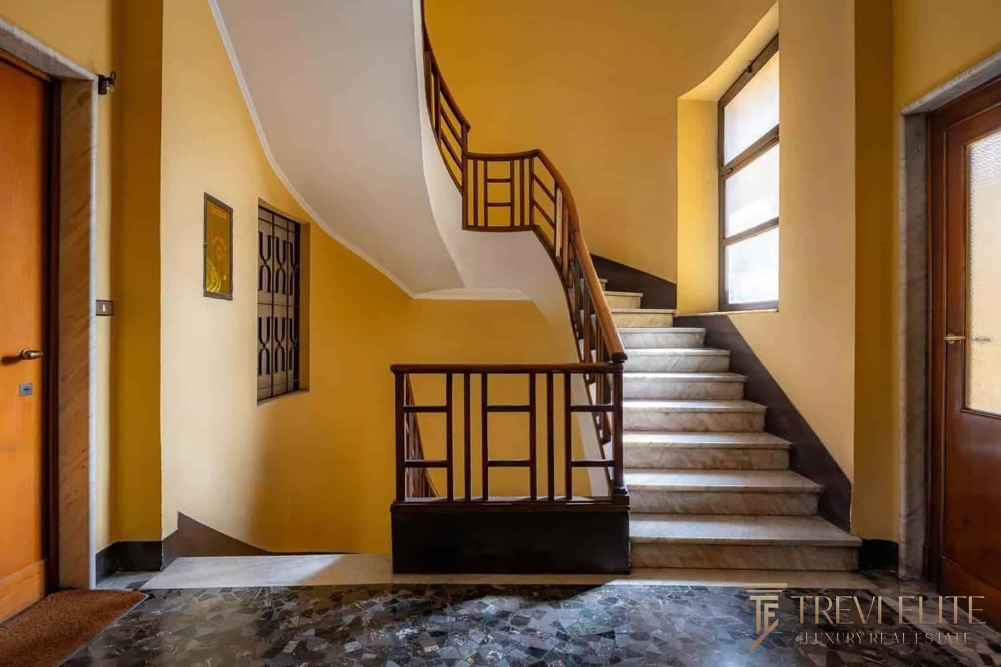 apartment campione ditalia staircase 2