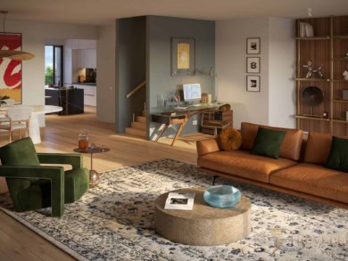 apartment porta venezia living room 1