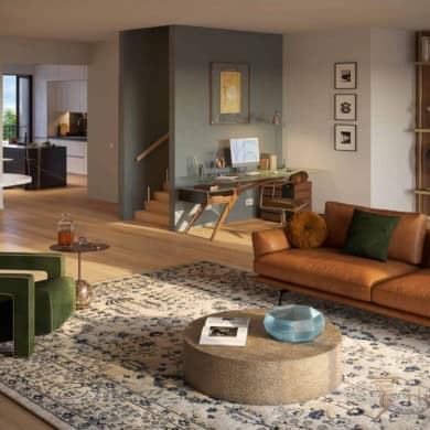 apartment porta venezia living room 1