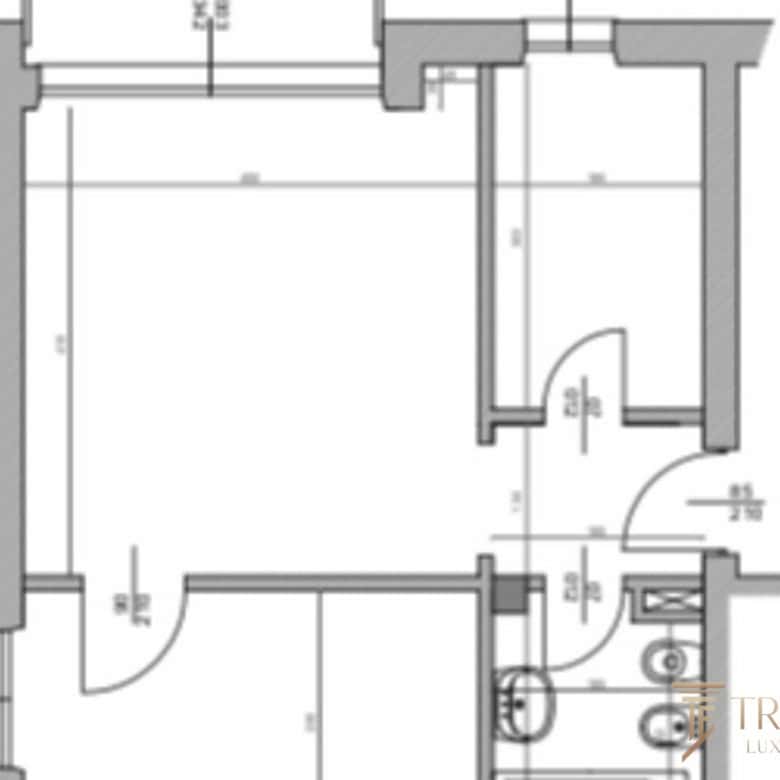 apartment rome floorplan 1