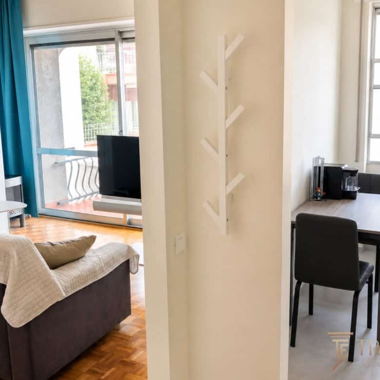 apartment rome living room 1
