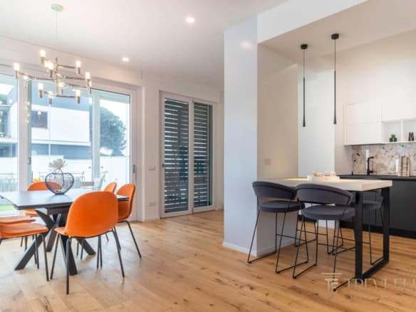 villa axa kitchen living 1